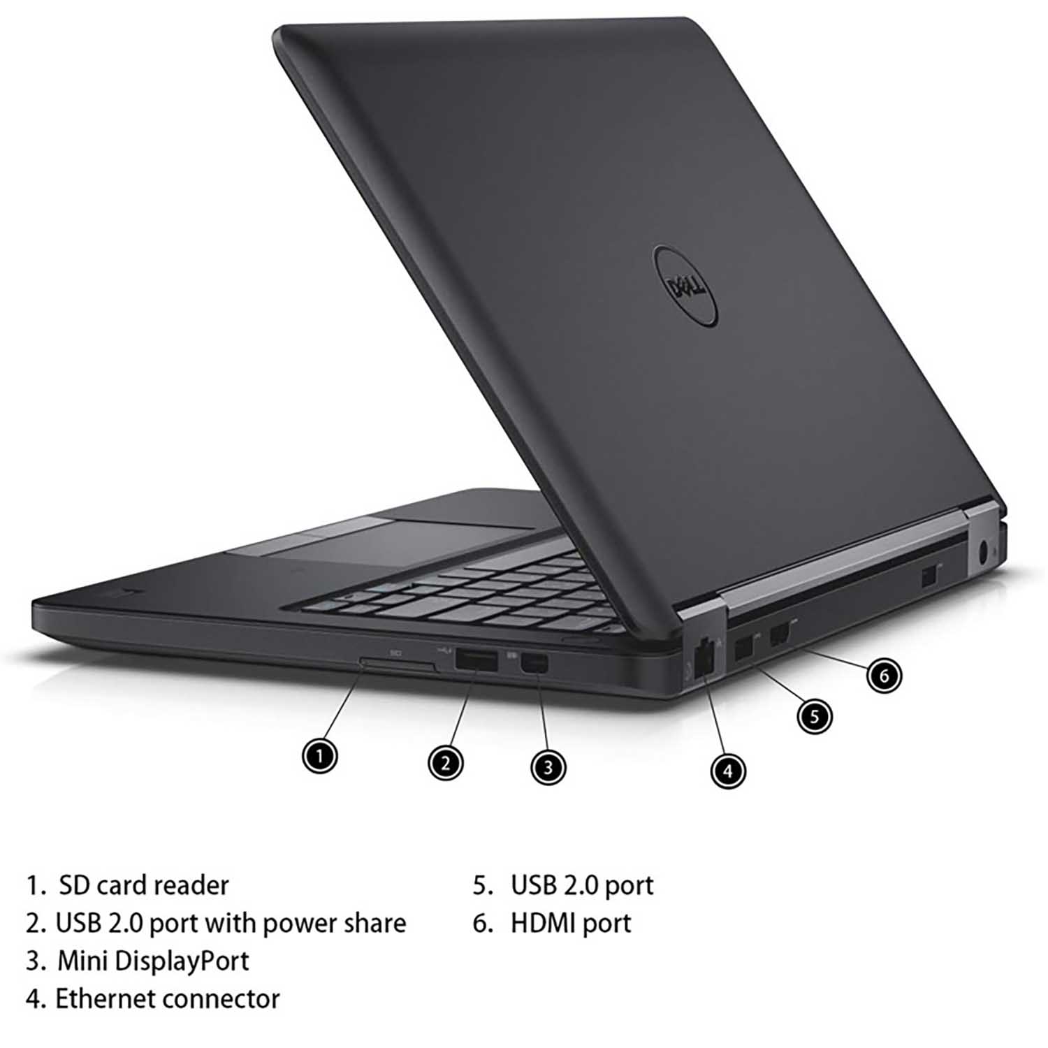 Dell E5250 12" / i5-4310U / 8GB DDR3 256GB SSD Windows 10 - Imagen 4