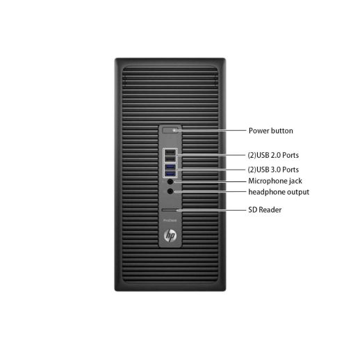 HP 600 G2 TORRE / i5-6500 / 32GB DDR3 1TB SSD Windows 10 - Imagen 3