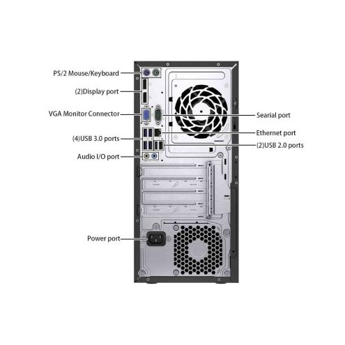 HP 600 G2 TORRE / i5-6500 / 32GB DDR3 1TB SSD Windows 10 - Imagen 4