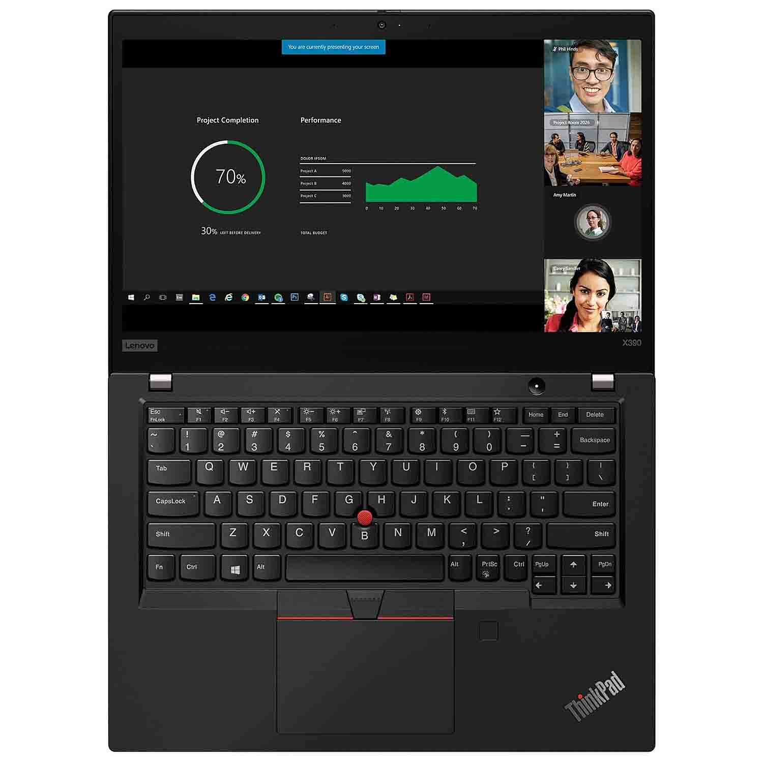 Lenovo X390 13.3" / i5-8365U / 8GB DDR4 256GB SSD Windows 11 - Imagen 4