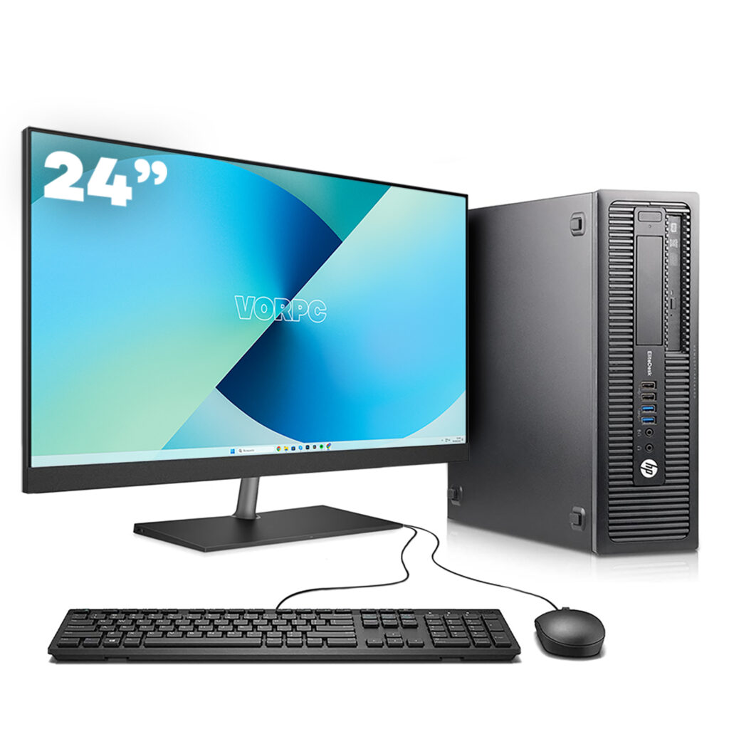 HP EliteDesk 800 G1 SFF / i5-4570 / 16GB DDR3 256GB SSD Windows 10 PACK 24