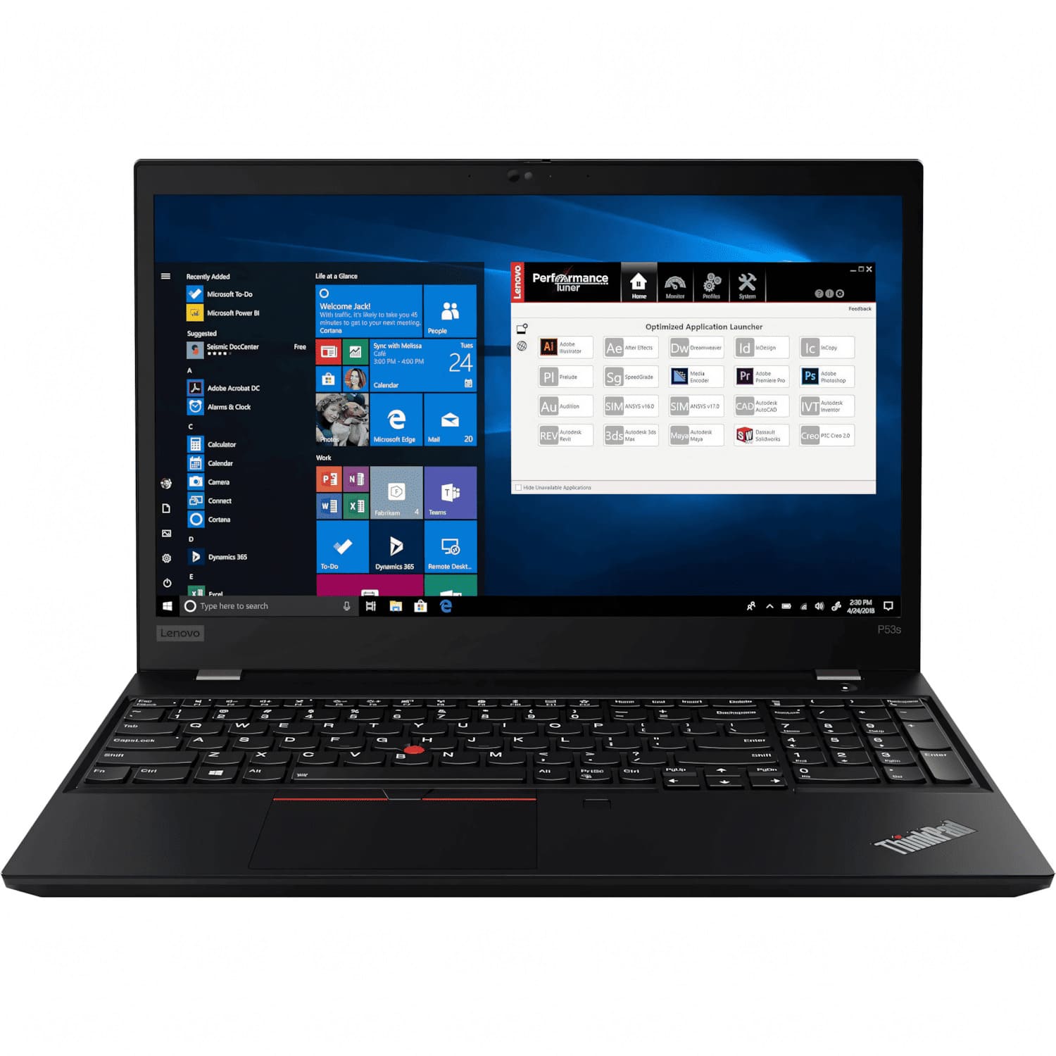Lenovo ThinkPad P53 15.6" / i7-9850H Nvidia Quadro RTX 3000 Max-Q / 32GB DDR4 512GB M.2 SATA Windows 11 - Imagen 3