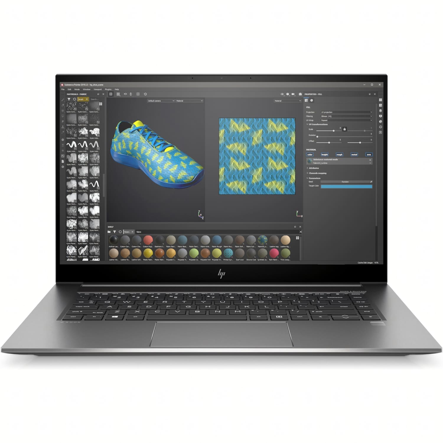 HP ZBook Zbook Studio G7 15.6" / i7-10850H Nvidia Quadro RTX 3000 Max-Q (6 GB GDDR6) / 32GB DDR4 1TB SSD Windows 10