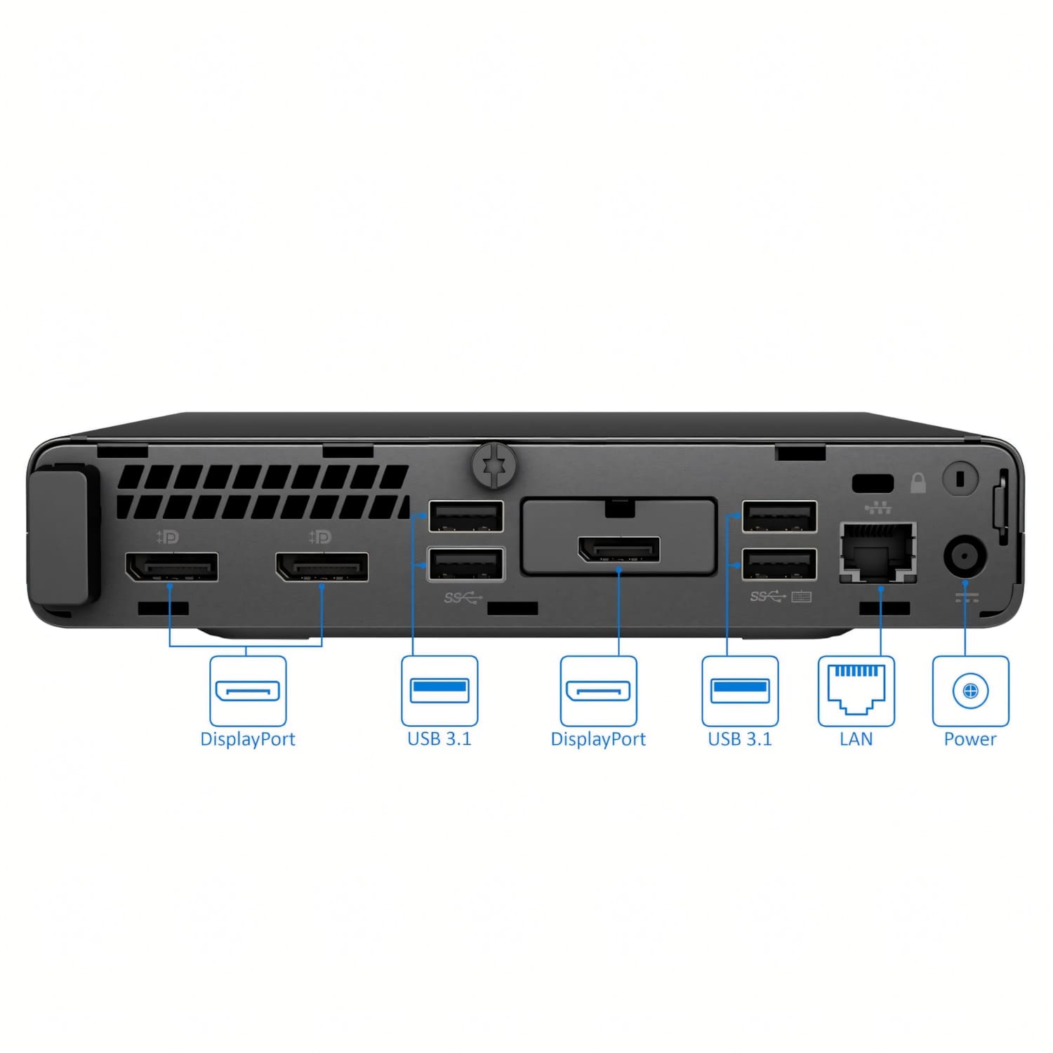 Mini PC HP 705 G5 / Ryzen 5-PRO 3400G / 8GB DDR4 256GB SSD Windows 11 - Imagen 3