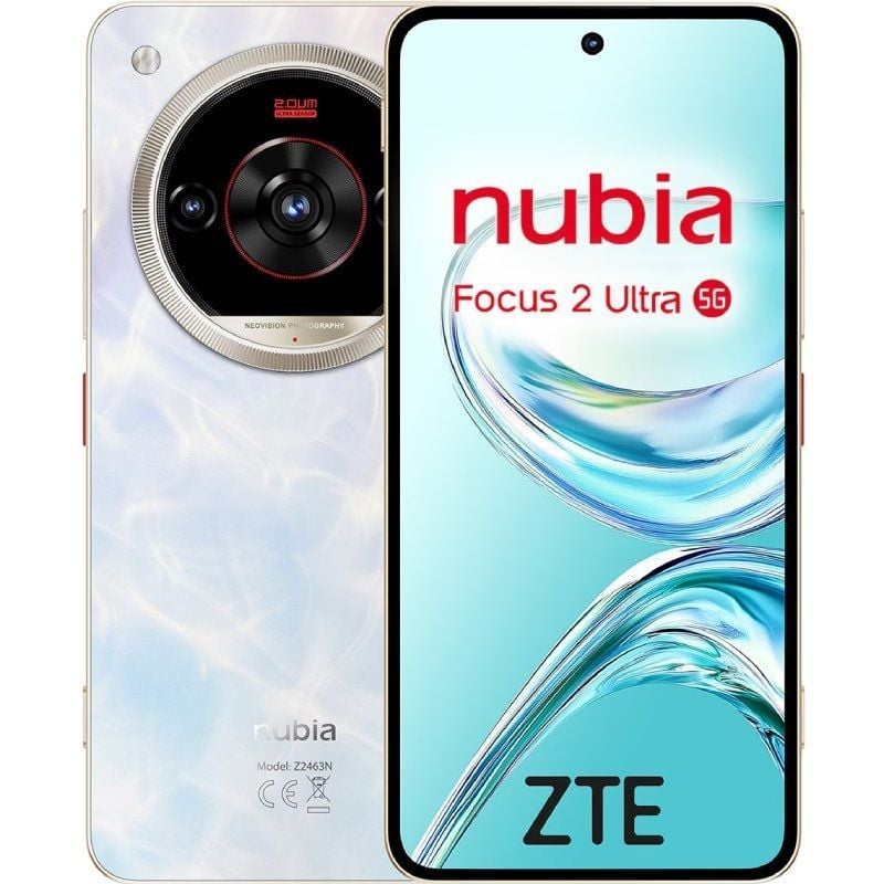 Smartphone ZTE Nubia Focus 2 Ultra 8GB/ 512GB/ 6.8"/ 5G/ Blanco