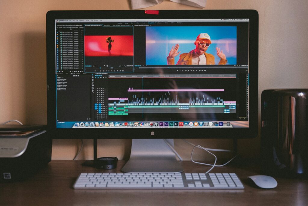 Portátil para editar Video