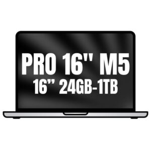 Apple Macbook Pro 16"/ M5 Pro 18-Core CPU/ 24GB/ 1TB SSD/ 20-Core GPU/ Plata