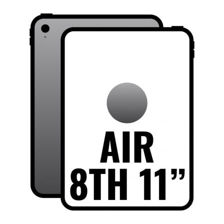 Apple iPad Air 11" 8th Wi-Fi Cell/ 5G/ M4/ 128GB/ Gris Espacial