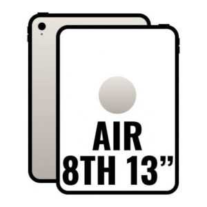 Apple iPad Air 13" 8th Wi-Fi Cell/ 5G/ M4/ 128GB/ Blanco Estrella