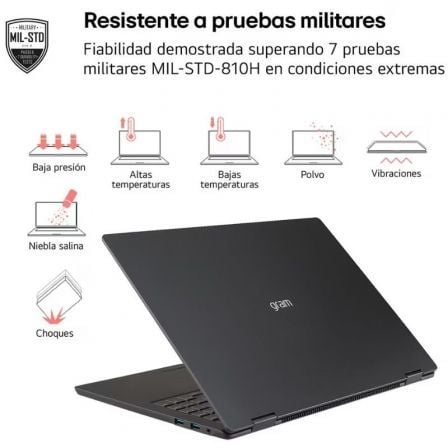Portátil LG Gram 15Z80T-G.AU88B Ryzen AI 7-350/ 32GB/ 1TB SSD/ 15.6"/ Win11 - Imagen 4