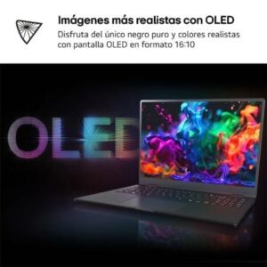 Portátil Convertible LG Gram Pro 16T90TP-K.AD88B Intel Core Ultra 7-255H/ 32GB/ 1TB SSD/ 16" Táctil/ Win11 - Imagen 3