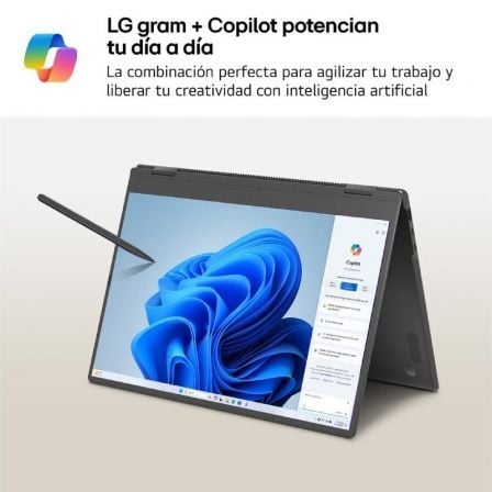 Portátil Convertible LG Gram Pro 16T90TP-K.AD88B Intel Core Ultra 7-255H/ 32GB/ 1TB SSD/ 16" Táctil/ Win11 - Imagen 4