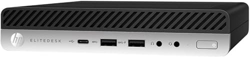 HP EliteDesk 800 G4 PC Mini Ordenador Intel i5-8400T RAM 16 GB DDR4 SSD 240 GB Windows 11 Profesional (recondicionado) - Imagen 3