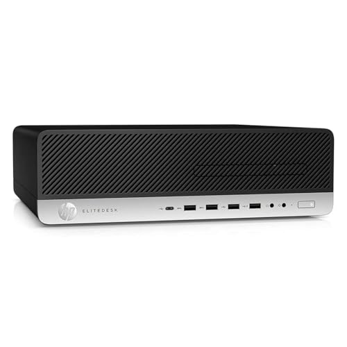 HP EliteDesk 800 G3 SFF - Ordenador de sobremesa (Intel Core i5-6600, 8 GB de RAM, 256 GB SSD, WiFi, Bluetooth, teclado QWERTY de EE.UU., Windows 11 Pro (reacondicionado) - Imagen 4
