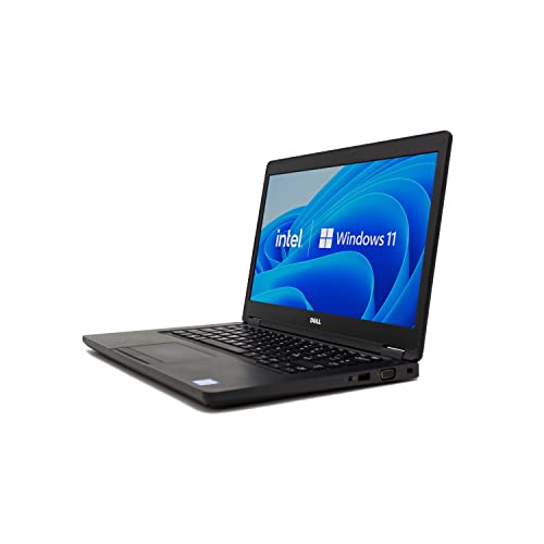 DELL Latitude 5480 Core i5 | Windows 11 Pro Pantalla 14" Full HD | 16 GB RAM SSD M.2 256 GB | TypeC USB3 Webcam HDMI PC Empresarial Business Laptop Smartworking (Reacondicionado)