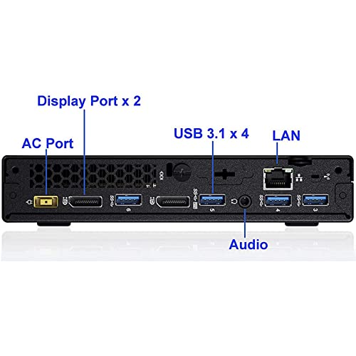 Lenovo Mini PC ordenador de escritorio ThinkCentre M700 Tiny, procesador Core i5-6400T, RAM de 16 GB, unidad de estado sólido 512 GB, Win 11 Pro (reacondicionado) - Imagen 4