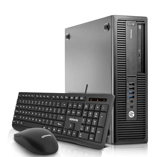 HP EliteDesk 800 G1 SFF - Ordenador de sobremesa (Intel Core i5-4590, 16 GB de RAM, 256 GB SSD, WiFi, Bluetooth, teclado QWERTY de EE.UU., Windows 11 Pro (reacondicionado) - Imagen 4