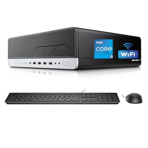 HP EliteDesk 800 G3 SFF - Ordenador de sobremesa (Intel Core i5-6600, 8 GB de RAM, 256 GB SSD, WiFi, Bluetooth, teclado QWERTY de EE.UU., Windows 11 Pro (reacondicionado) - Imagen 5