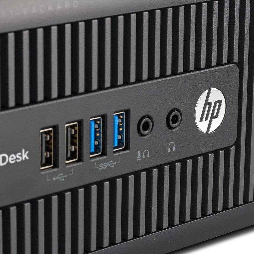 HP - EliteDesk 800 G1 | Negro | Intel Core i5‑4570 3,2 GHz | 16 GB RAM DDR3 | SSD 240 GB | Lector DVD | Windows 11 Pro (Reacondicionado) - Imagen 5