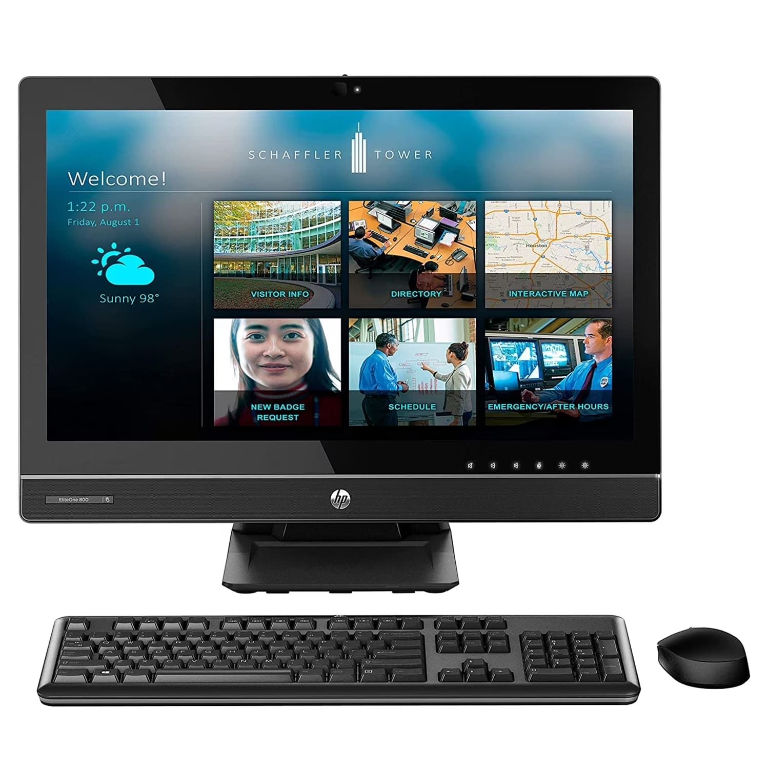 HP EliteOne 800 G1 Touch 23"ALL IN ONE Táctil / i5-4570S / 8GB DDR3 1TB SSD Windows 10